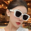 Kính râm vuông cổ điển sang trọng nữ - Khung nhẹ hình chữ nhật UV400, phù hợp lái xe, du lịch, hàng ngày - 34.560₫ 3