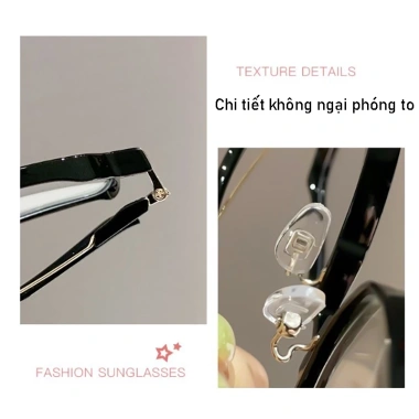 Kính thuốc gọng vuông 0-525 độ, chặn ánh sáng xanh, bảo vệ bức xạ cho học sinh 8