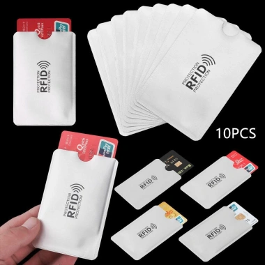 KIOCIRC 10 Cái Shield Chống Trộm RFID - Bảo Vệ Thẻ Ngân Hàng, Ví Chặn RFID, Giá 29.916₫ 4