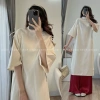 Kịp Tết Set áo dài cách tân nữ S.173 cổ tàu tay lửng dáng rộng 2 nơ vai - Giá ưu đãi 225k 4