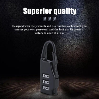 Kiprun Mini Chữ Số Mã Khóa - Khóa Du Lịch, Hành Lý và Gym, Giá ưu đãi 56.091 VND 7