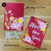 Kit thiệp Tết Chúc Mừng Năm Mới 02 thiệp - Giá ưu đãi 72.000đ, thiết kế sang trọng, in chất lượng 7