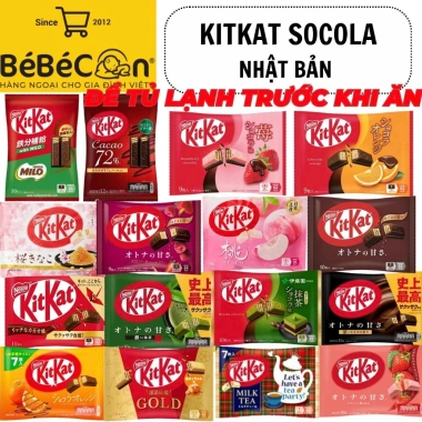 KitKat Mix Vị 30c - Hộp Quà Socola, Nhập khẩu Nhật Úc Mỹ Malaysia, Giá 89.999₫ 2