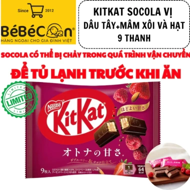 KitKat Mix Vị 30c - Hộp Quà Socola, Nhập khẩu Nhật Úc Mỹ Malaysia, Giá 89.999₫ 5