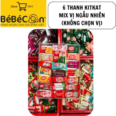 KitKat Mix Vị 30c - Hộp Quà Socola, Nhập khẩu Nhật Úc Mỹ Malaysia, Giá 89.999₫ 10