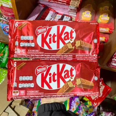 KitKat Nestlé Gói 6 Thanh 102g – Socola Đậm Đà, Bánh Xốp Giòn, Giá 73.000₫ 6