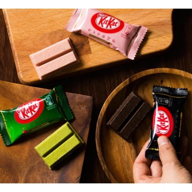 Kitkat Socola Nhật Bản 6 Vị Đa Dạng - Truyền Thống, Dâu, Trà Xanh, Mân Xôi, Hạnh Nhân - Giá 125.000 VND 5 Kitkat Socola Nhật Bản 6 Vị Đa Dạng - Truyền Thống, Dâu, Trà Xanh, Mân Xôi, Hạnh Nhân - Giá 125.000 VND 5