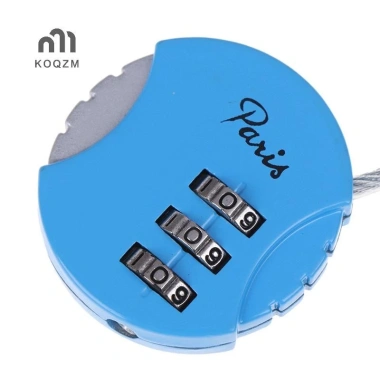 KOQZM Khóa Vali 3 Chữ Số 3.7x9cm - Mã Khóa An Toàn Cho Hành Lý Du Lịch 4