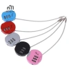KOQZM Khóa Vali 3 Chữ Số 3.7x9cm - Mã Khóa An Toàn Cho Hành Lý Du Lịch 6