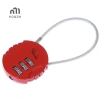 KOQZM Khóa Vali 3 Chữ Số 3.7x9cm - Mã Khóa An Toàn Cho Hành Lý Du Lịch 8