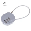KOQZM Khóa Vali 3 Chữ Số 3.7x9cm - Mã Khóa An Toàn Cho Hành Lý Du Lịch 9