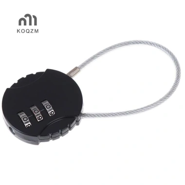 KOQZM Khóa Vali 3 Chữ Số 3.7x9cm - Mã Khóa An Toàn Cho Hành Lý Du Lịch 10