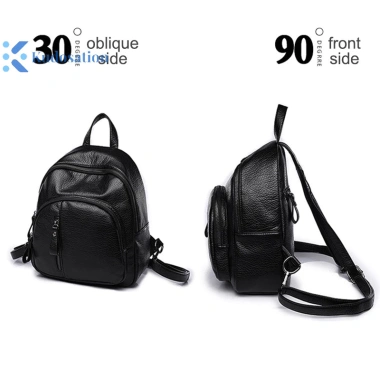 Kudosation Ba Lô Nữ Da Mềm Chống Trộm Vintage Đeo Vai Đa Năng Du Lịch Đi Học