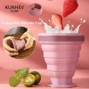 KUNHEV Cốc Nước Silicone 220ml Gấp Gọn - Tiện Dụng, Giá Ưu Đãi 52.800₫