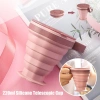 KUNHEV Cốc Nước Silicone 220ml Gấp Gọn - Tiện Dụng, Giá Ưu Đãi 52.800₫ 6