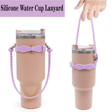 KUNHEV Đỡ chai nước silicone mềm, tay cầm chống trượt, dây đeo - Giá 96.800₫