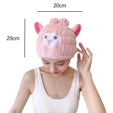 KUNHEV Khăn Quấn Khô Tóc Sợi Micro Tiện Dụng Nữ - Giá 60.912 VND (Giá gốc 79.186 VND)