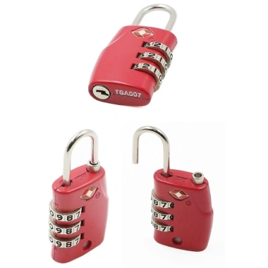 KUNHEV khóa mật khẩu 3 chữ số hợp kim kẽm chống trộm, bảo vệ vali du lịch - 45.980₫ 7