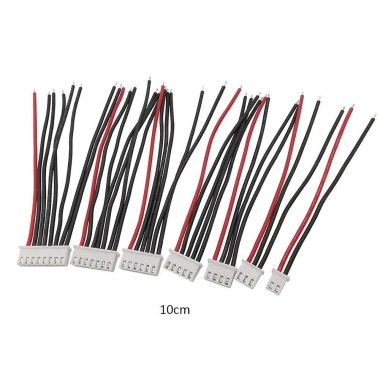 KUNHEV Ổ cắm sạc cân bằng pin RC Lipo 22AWG 1S-7S cáp silicon JST-XH DIY - Giá 26.070 VND 2