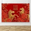 KUNHEV Trang trí tiệc Năm Ngựa Múa Sư Tử - Vàng Đỏ Tết Nguyên Đán, giá 114.950₫ 10