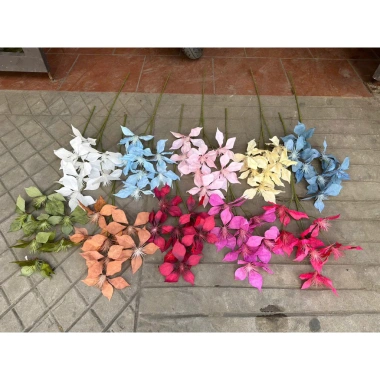 Lá trạng nguyên, lá giả, hoa giả trang trí nội thất - Giá 35.000₫, giảm từ 44.450₫ 3