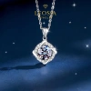 Lắc tay & Dây chuyền nữ Moissanite 6.5 ly Kiểm định GRA - Quà sinh nhật cao cấp LEOSIA JEWELRY 2