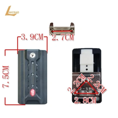 Lakebao Khóa Hải Quan 065C - Khóa Mã Thay Thế Xe Đẩy, Hành Lý Du Lịch, Chống Trộm Mới 10