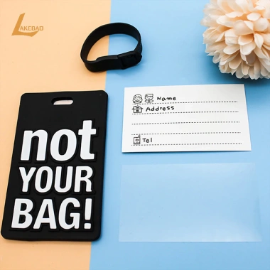 Lakebao Thẻ hành lý Not Your Bag - Phụ kiện du lịch dễ thương, giảm còn 29.376₫