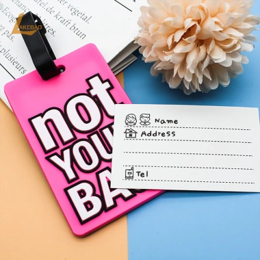 Lakebao Thẻ hành lý Not Your Bag - Phụ kiện du lịch dễ thương, giảm còn 29.376₫