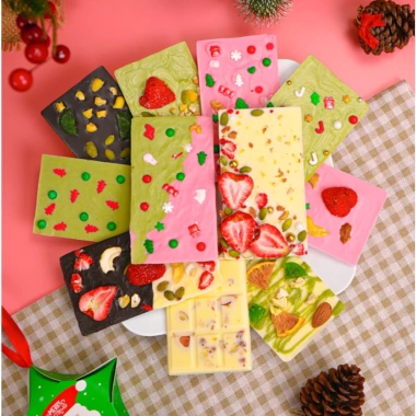 Làm Chocolate Bark 120 viên 4 vị - Nguyên liệu socola Valentine & Giáng Sinh, chỉ 250.000 VND 7 Làm Chocolate Bark 120 viên 4 vị - Nguyên liệu socola Valentine & Giáng Sinh, chỉ 250.000 VND 7