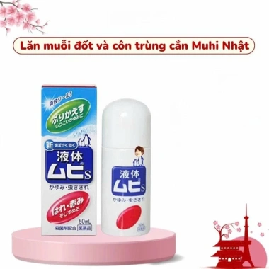 Lăn bôi muỗi Nhật Bản cho trẻ – Diệt muỗi, làm mát, giảm ngứa, an toàn 117.900₫