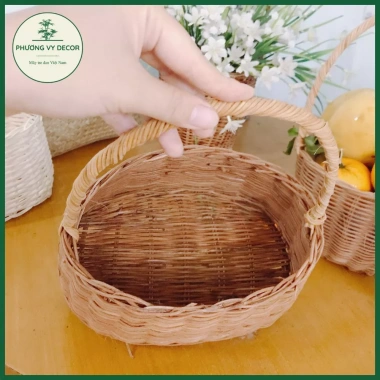 Làn mây picnic Phương Vy Decor giỏ xách đồ chơi bé quả trang trí chụp ảnh 50.000đ 5