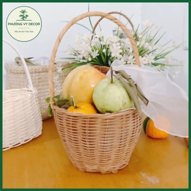 Làn mây picnic Phương Vy Decor giỏ xách đồ chơi bé quả trang trí chụp ảnh 50.000đ 8