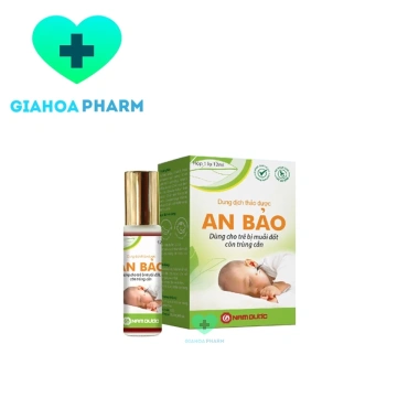 Lăn xịt thảo dược An Bảo - Dịu da, giảm sưng ngứa, mát da, xua muỗi côn trùng, an toàn bé, 51k 7