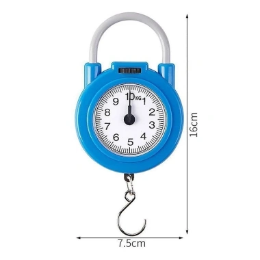 Lat Cân Điện Tử Cầm Tay 10kg Lò Xo Độ Chính Xác Cao - Treo Hành Lý Nhà Bếp hye Giacomo 10