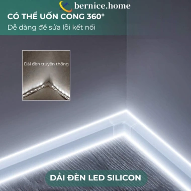 LED Neon ngoài trời dải ánh sáng không thấm nước 220V - Prefab, trang trí trần, cạnh sáng, giá ưu đãi 238.890₫