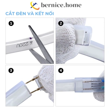 LED Neon ngoài trời dải ánh sáng không thấm nước 220V - Prefab, trang trí trần, cạnh sáng, giá ưu đãi 238.890₫