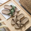 Lenbychia Dép cói quai chéo vintage sẵn size TN04 – đi làm, dạo phố, biển, chỉ 99k 2