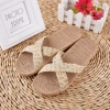 Lenbychia Dép cói quai chéo vintage sẵn size TN04 – đi làm, dạo phố, biển, chỉ 99k 10