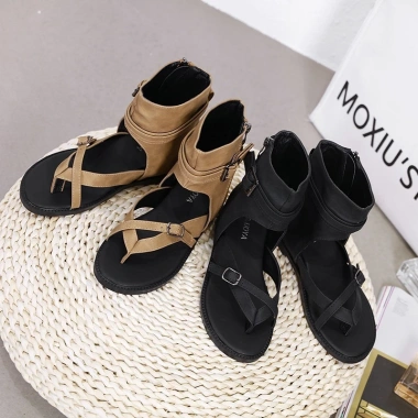 Lenbychia Giày Sandal Chiến Binh Xỏ Ngón Cài Khóa Basic Sang Trọng Cao Cấp NH22 - Giá 529.000 VND