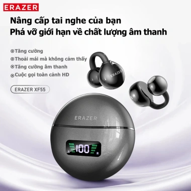 Lenovo ERAZER XF55 - Tai Nghe Bluetooth 6.0 AI Dịch 134 Ngôn Ngữ, LED, HiFi, Truyền Xương, Mic, Giá 207.900₫ 8