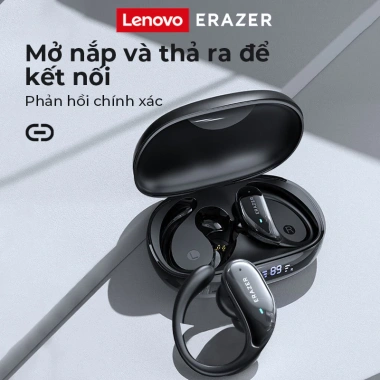Lenovo ERAZER XT80 Pro - Tai nghe Bluetooth 5.4 OWS, ANC, HiFi, chống nước, phiên dịch, chỉ 262.900 VND