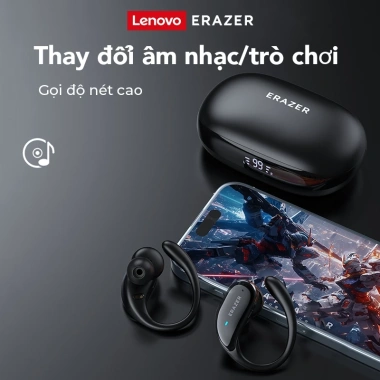 Lenovo ERAZER XT80 Pro Tai Nghe Phiên Dịch AI Bluetooth 5.4 TWS HIFI ANC Chống Nước Đèn LED Độ Trễ Thấp Giá 279.620 VND 3 Lenovo ERAZER XT80 Pro Tai Nghe Phiên Dịch AI Bluetooth 5.4 TWS HIFI ANC Chống Nước Đèn LED Độ Trễ Thấp Giá 279.620 VND 3