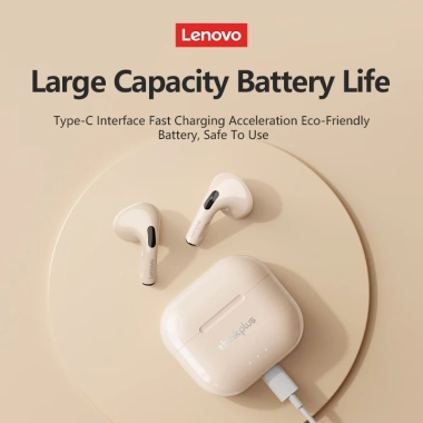 Lenovo LP40 ProTWS Tai nghe Bluetooth 5.3 giảm tiếng ồn cảm ứng 250mAh Stereo độ trễ thấp 199k 3 Lenovo LP40 ProTWS Tai nghe Bluetooth 5.3 giảm tiếng ồn cảm ứng 250mAh Stereo độ trễ thấp 199k 3