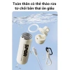 LETSPO ly giữ nhiệt thể thao inox 316 600ml - Mở nhanh 1 nút, không rò rỉ, tháo rửa dễ dàng 5