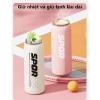 LETSPO ly giữ nhiệt thể thao inox 316 600ml - Mở nhanh 1 nút, không rò rỉ, tháo rửa dễ dàng 6
