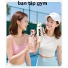 LETSPO ly giữ nhiệt thể thao inox 316 600ml - Mở nhanh 1 nút, không rò rỉ, tháo rửa dễ dàng 8