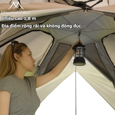 Lều Cắm Trại 5-6 Người Lục Giác Tự Bung - Lều Nấm Siêu Nhẹ, Thích Hợp Camping Dã Ngoại Giá 2,850,000 3 Lều Cắm Trại 5-6 Người Lục Giác Tự Bung - Lều Nấm Siêu Nhẹ, Thích Hợp Camping Dã Ngoại Giá 2,850,000 3