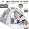 Lều cắm trại tự bung 3-4 người Mountainhiker - Chống nước mưa nắng, giá 859.000₫