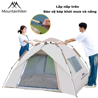 Lều cắm trại tự bung 3-4 người Mountainhiker - Chống nước mưa nắng, giá 859.000₫ 2